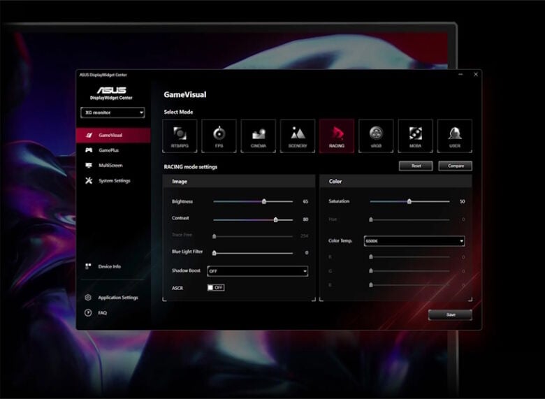 ASUS ROG Strix XG259QNS 24,5 Zoll FHD, 380Hz, 0,03 ms, ELMB Sync_9