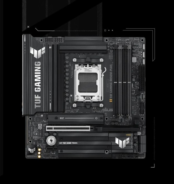 ASUS TUF GAMING B850M-PLUS Mainboard Sockel AM5_4