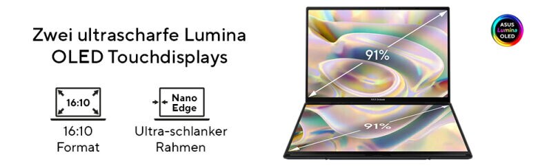 ASUS Zenbook Duo – Display