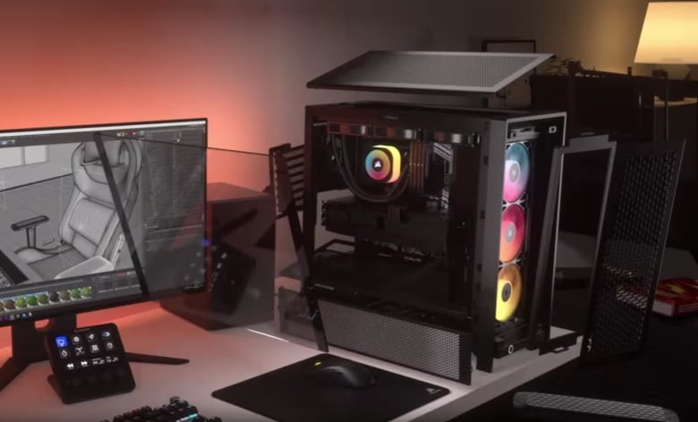 CORSAIR FRAME 4000D RS ARGB Black | PC-Gehäuse_2