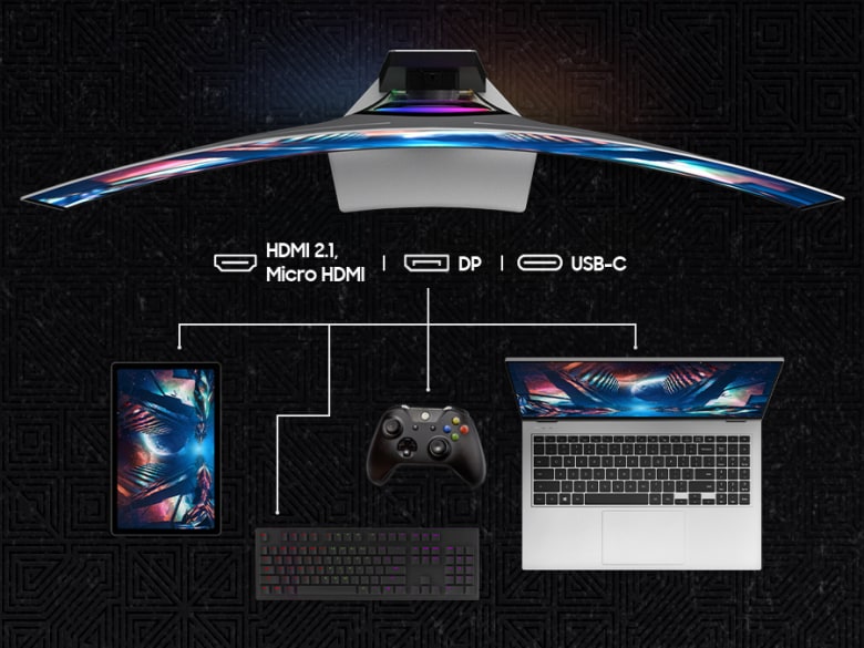 Samsung Odyssey OLED G9 S49DG954SU Gaming Monitor - DQHD, 240Hz_14