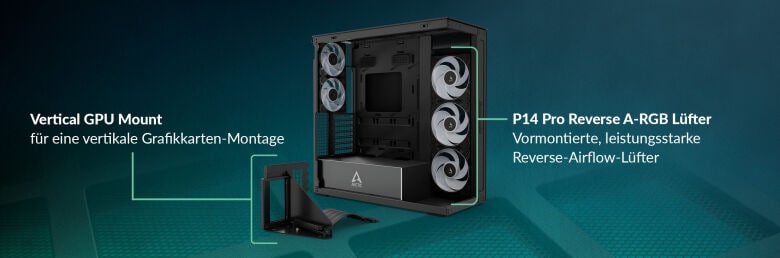 ARCTIC Xtender VG Black | PC-Gehäuse_2