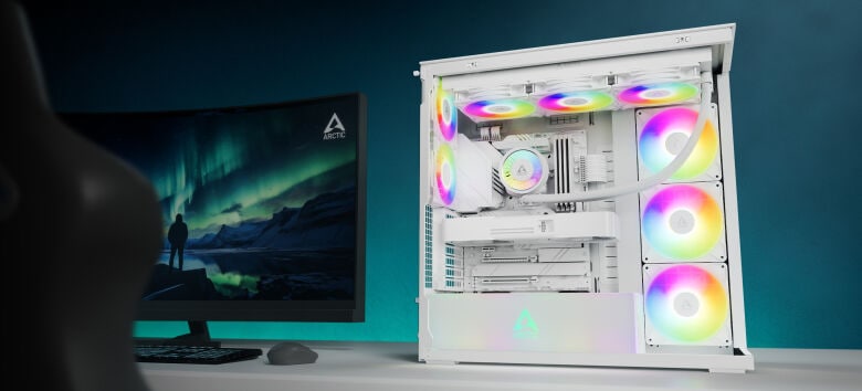ARCTIC Xtender VG White | PC-Gehäuse_1