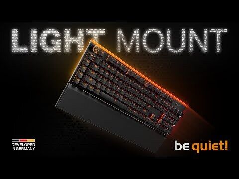 be quiet! Dark Mount Silent Tactile Tastatur