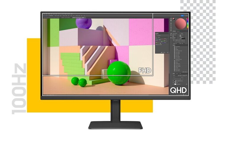 Samsung S27D604UAU Office Monitor - QHD, 100Hz, KVM-Switch_2
