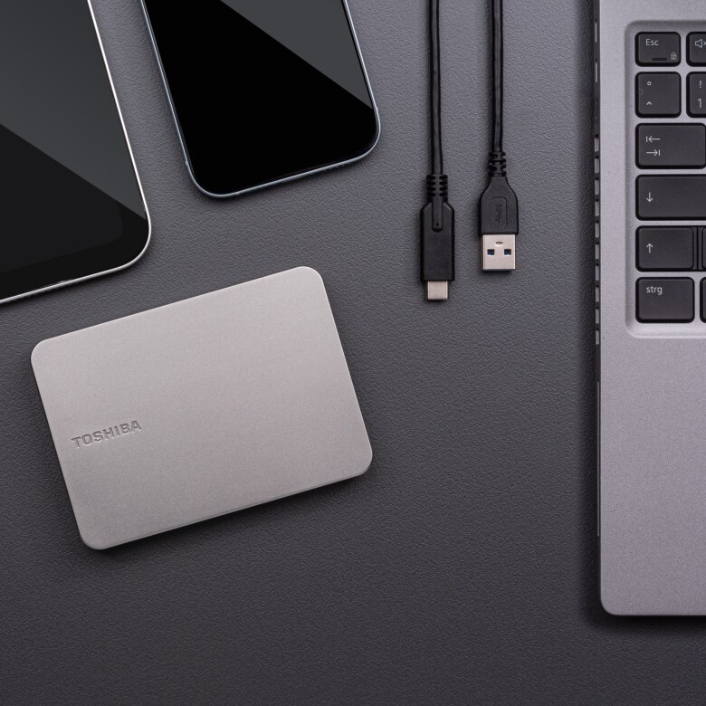 Toshiba Canvio Flex USB-A 4TB Silber_4