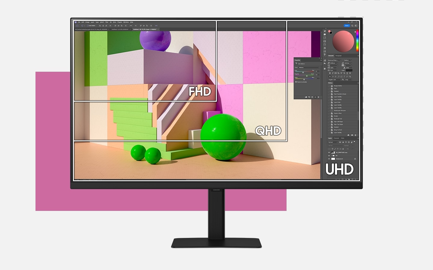 Samsung S37D702EAU 37 Zoll Office Monitor - VA, UHD, 60Hz_3