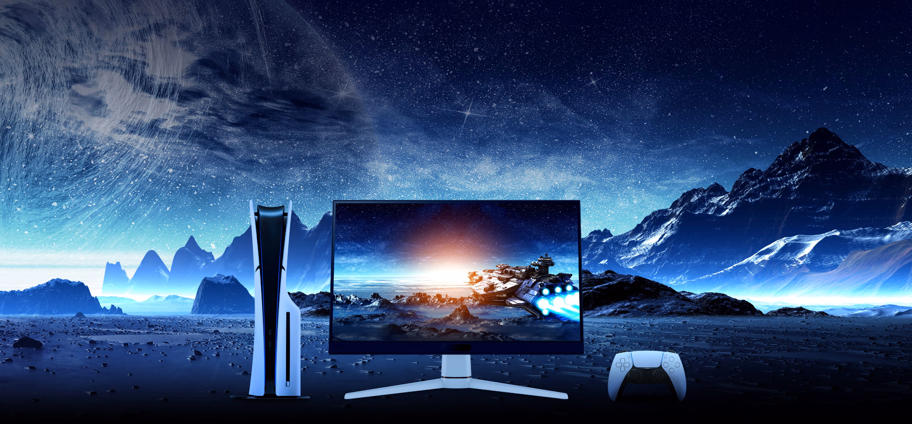 BenQ EX251 Gaming Monitor 62,23cm (24,5 Zoll) weiß_1
