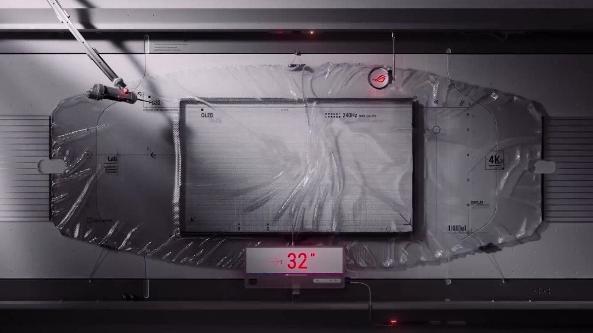 ASUS ROG Swift PG32UCDMZ 32 Zoll Gaming Monitor - OLED, UHD, 240Hz_2