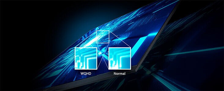 Acer Nitro XZ0 - WQHD Auflösung - Schärfer. Klarer. Detailreicher.