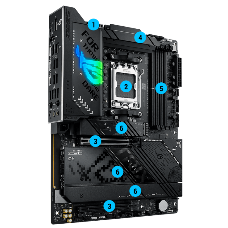 ASUS ROG STRIX X870-F GAMING WIFI Mainboard Sockel AM5_15