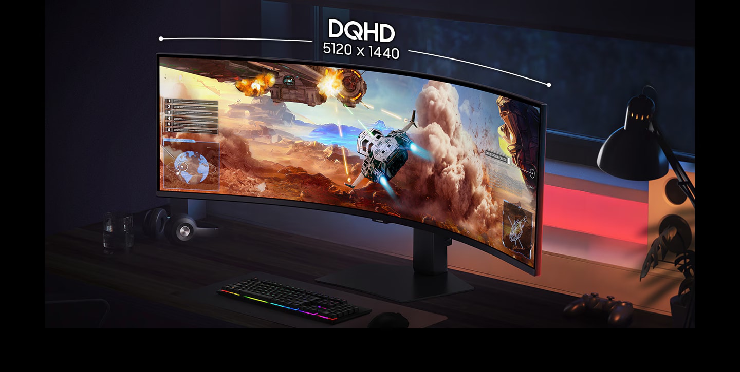 Samsung Odyssey G91F LS49FG916EUXEN 49 Zoll - Gaming Monitor_2