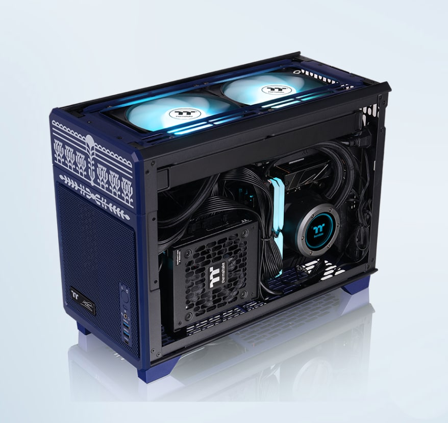 Thermaltake TR100 Koralie Edition Cobalt Blue | PC-Gehäuse_7
