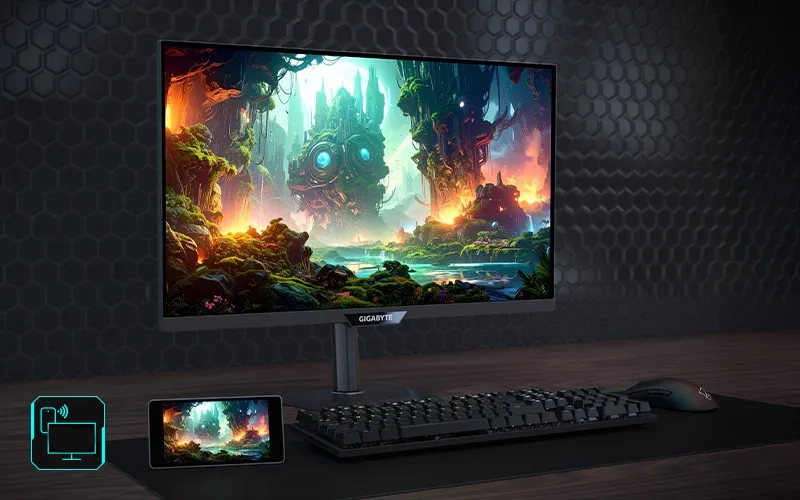 Gigabyte M27QS QHD IPS Smart Gaming Monitor _6