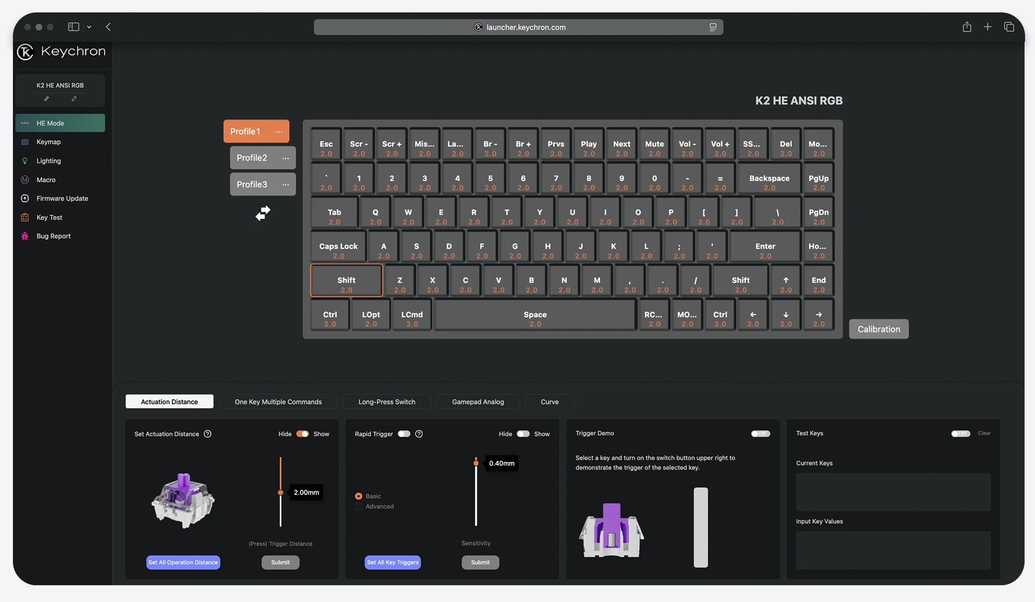 Keychron K2 HE Wireless Magnetic Switch Custom Keyboard _6