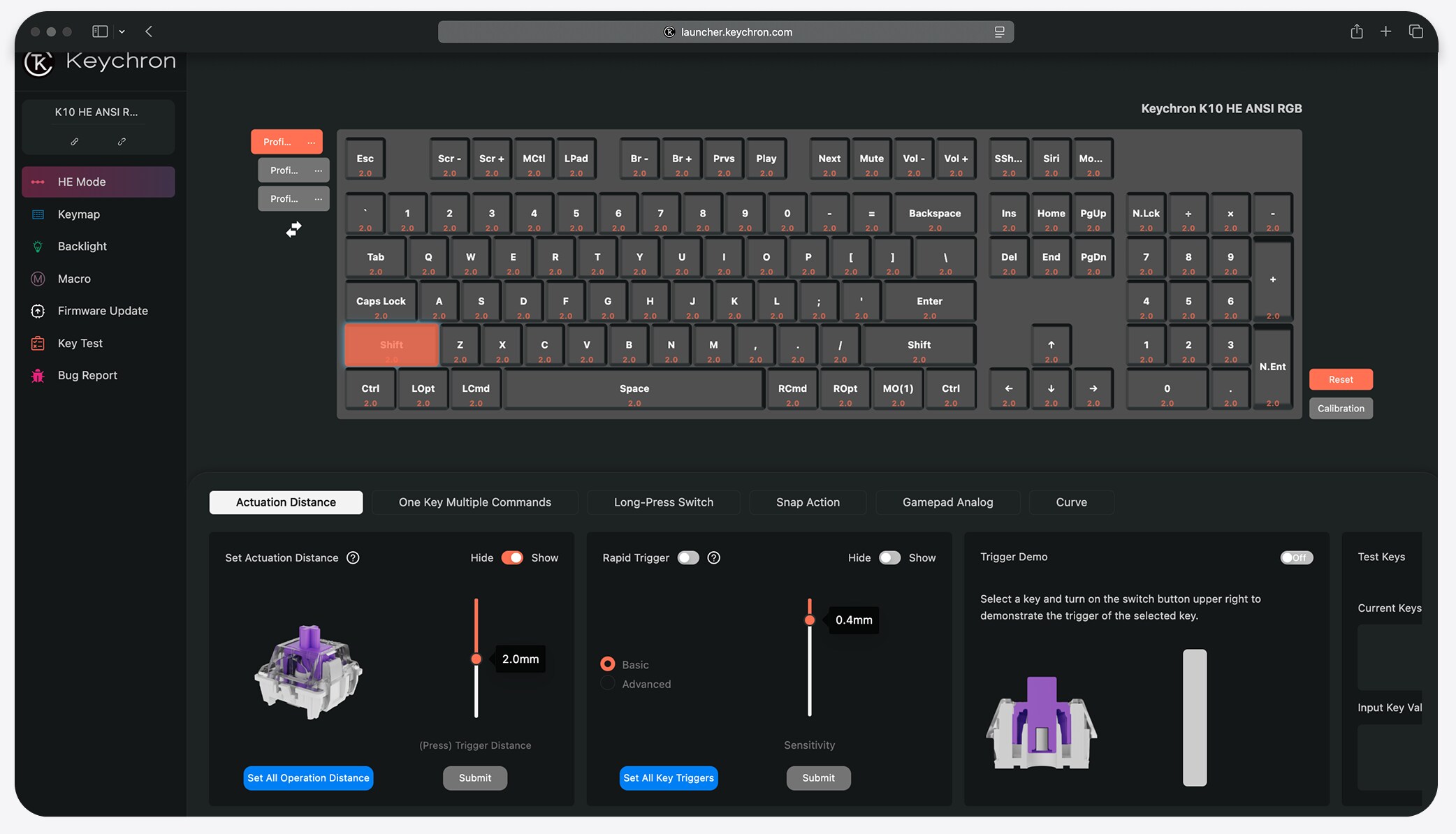 Keychron K10 HE Wireless Magnetic Switch Custom Keyboard _6