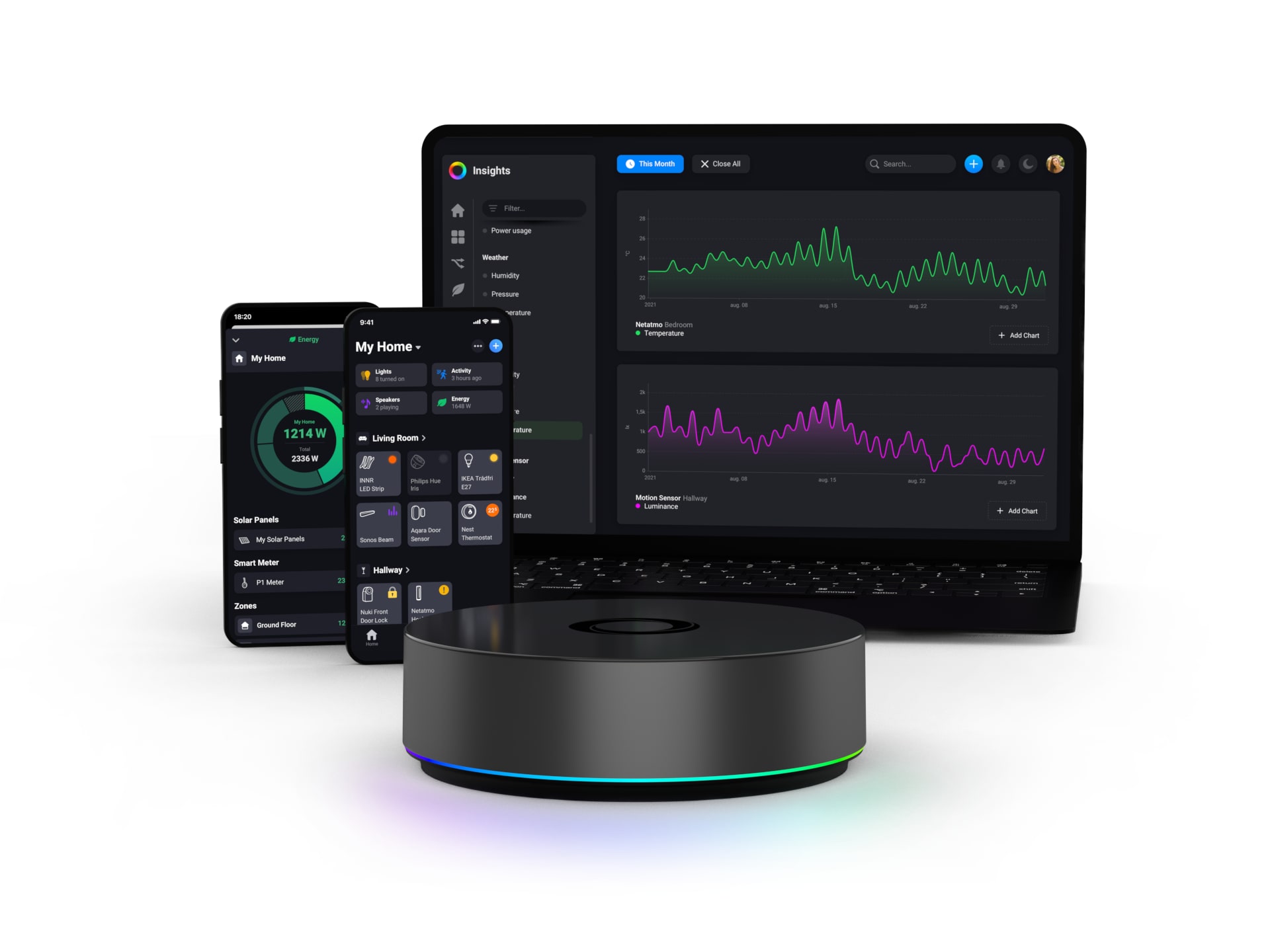 Homey Pro (2026) Smart Home Controller - schwarz_6