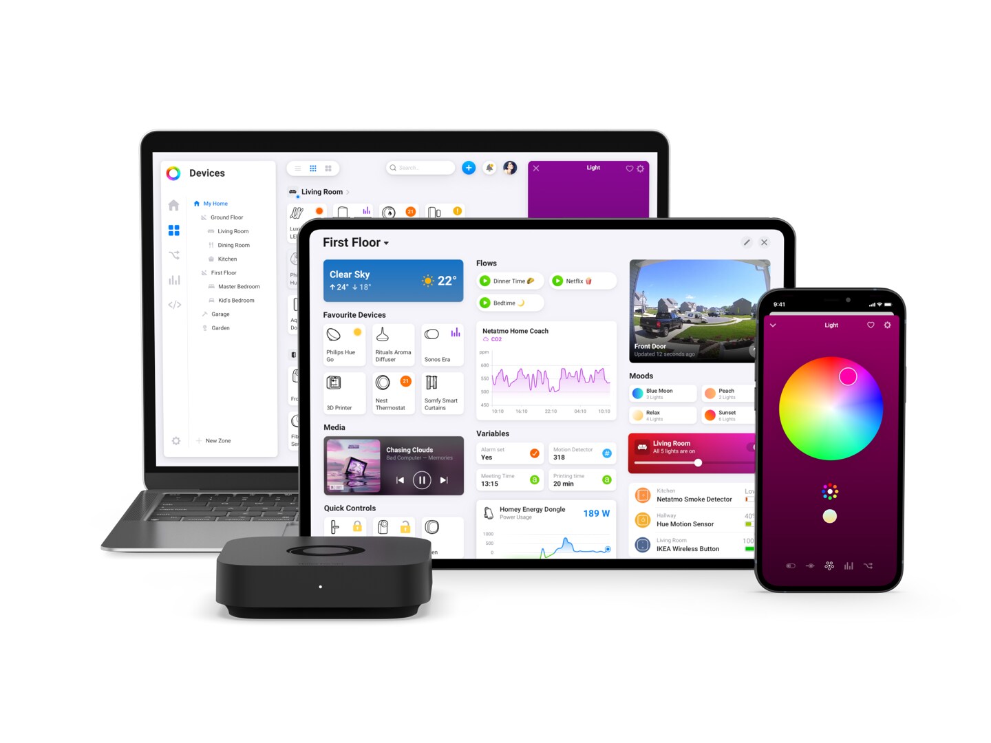 Homey Pro mini Smart Home Controller - schwarz_4