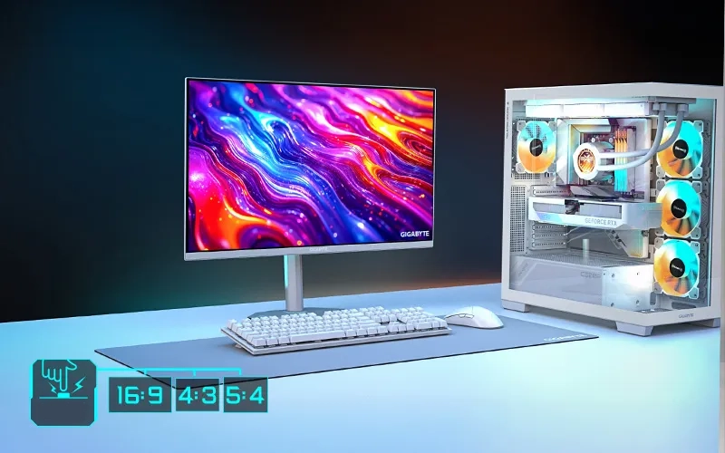 Gigabyte MO27Q2A ICE 27 Zoll - QD-OLED Gaming  Monitor_6