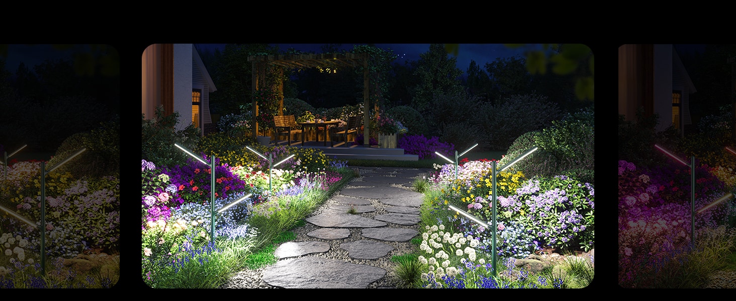 Govee Outdoor-Gartenleuchten RGBICWW _5
