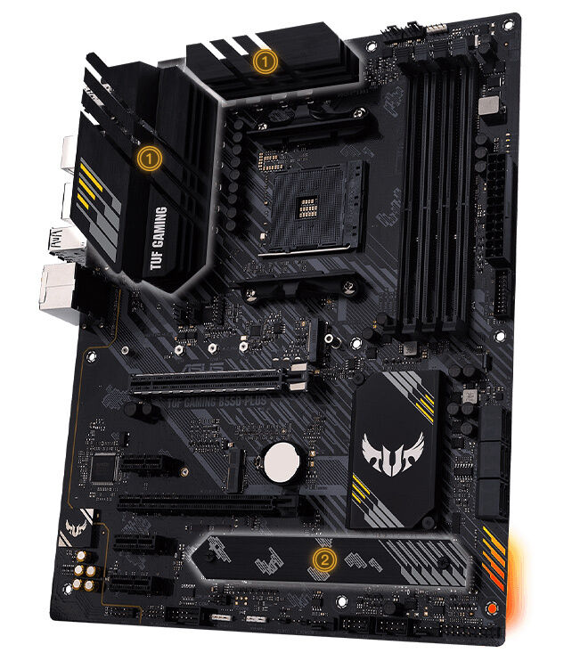 ASUS TUF Gaming B550-Plus Mainboard Sockel AM4_2