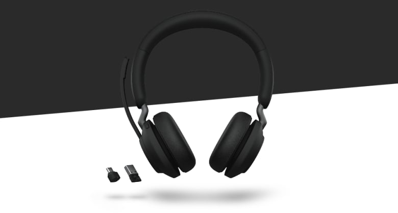Jabra Evolve2 65 Headset, Stereo, kabellos, Bluetooth, schwarz_4