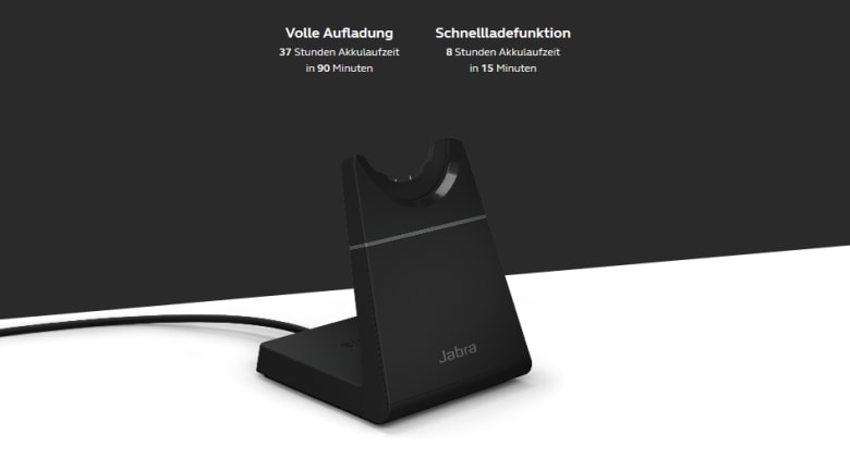 Jabra Evolve2 65 Headset, Stereo, kabellos, Bluetooth, schwarz_9