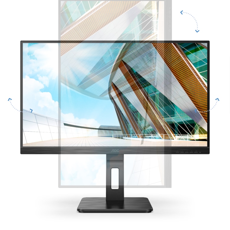 AOC 27P2Q Office Monitor - IPS, Höhenverstellung, Lautsprecher_5