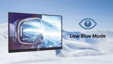 LowBlue Modus für augenschonende Produktivität
