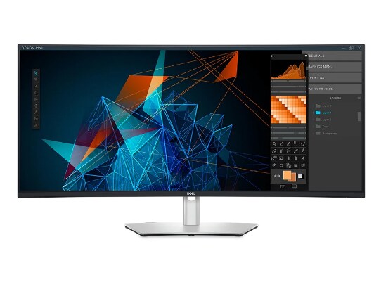 Dell U4021QW Curved Monitor - Höhenverstellung, Thunderbolt 3_1