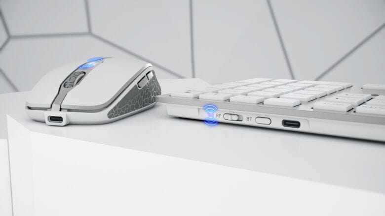 CHERRY DW 9100 slim, kabelloses Tastatur und Maus-Set,_3