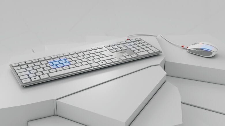 CHERRY DW 9100 slim, kabelloses Tastatur und Maus-Set_6