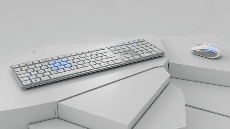 CHERRY DW 9100 slim, kabelloses Tastatur und Maus-Set_5