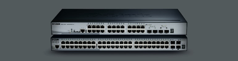 D-Link DGS-1510-28P Stackable Smart Managed Switch 28-Port
