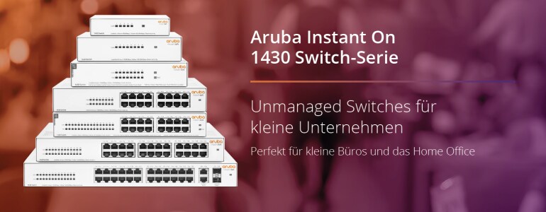HPE Networking Instant On 1430 Unmanaged Switch (R8R48A)