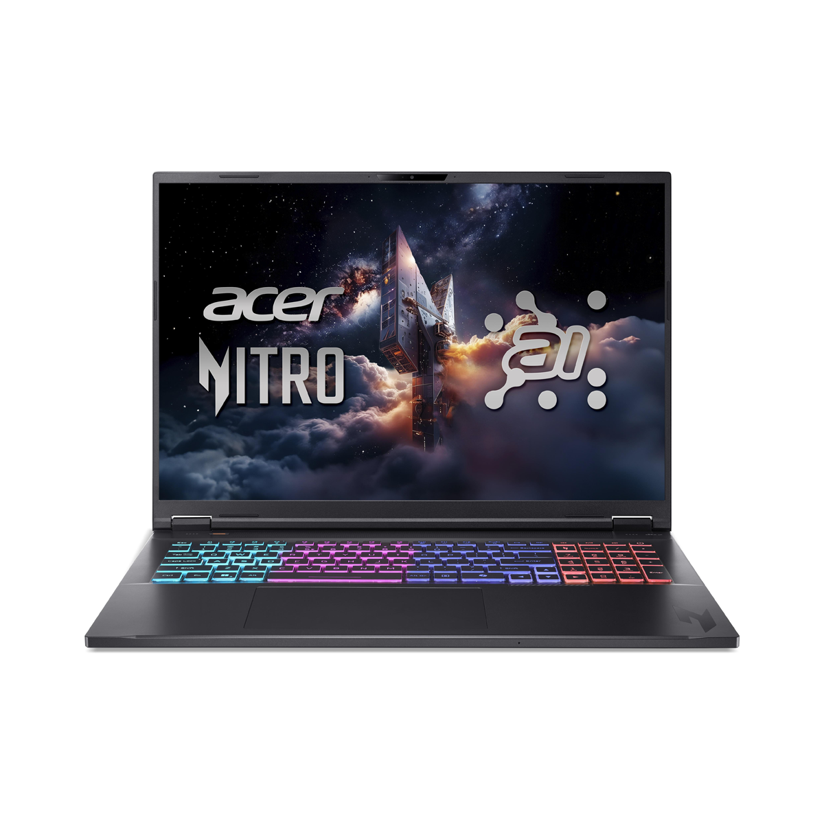 Bild von Acer Nitro 18 AI (AN18-61-R0VD) Gaming/ Copilot+ PC 18" WUXGA, IPS, 165Hz, Ryzen AI 5-340 (50 TOPS), 16GB RAM, 1TB SSD, GeForce