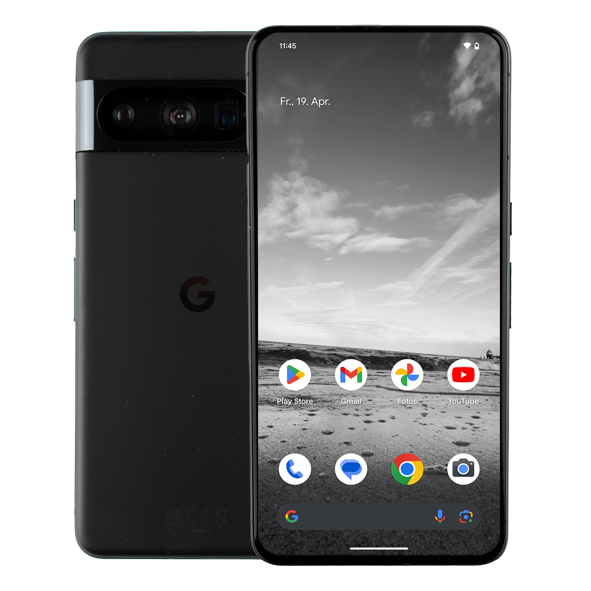 Bild von Google Pixel 8 Pro 128GB Obsidian 17cm (6,7") OLED Display, Android 14, 50MP Triple-Kamera