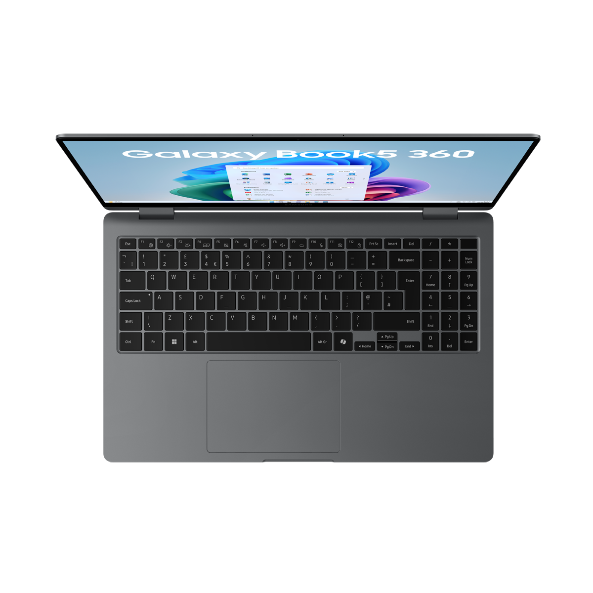 Bild von SAMSUNG Galaxy Book5 360 15,6 Zoll Intel Core Ultra 5 226V 16GB 512GB W11 Moonstone Gray