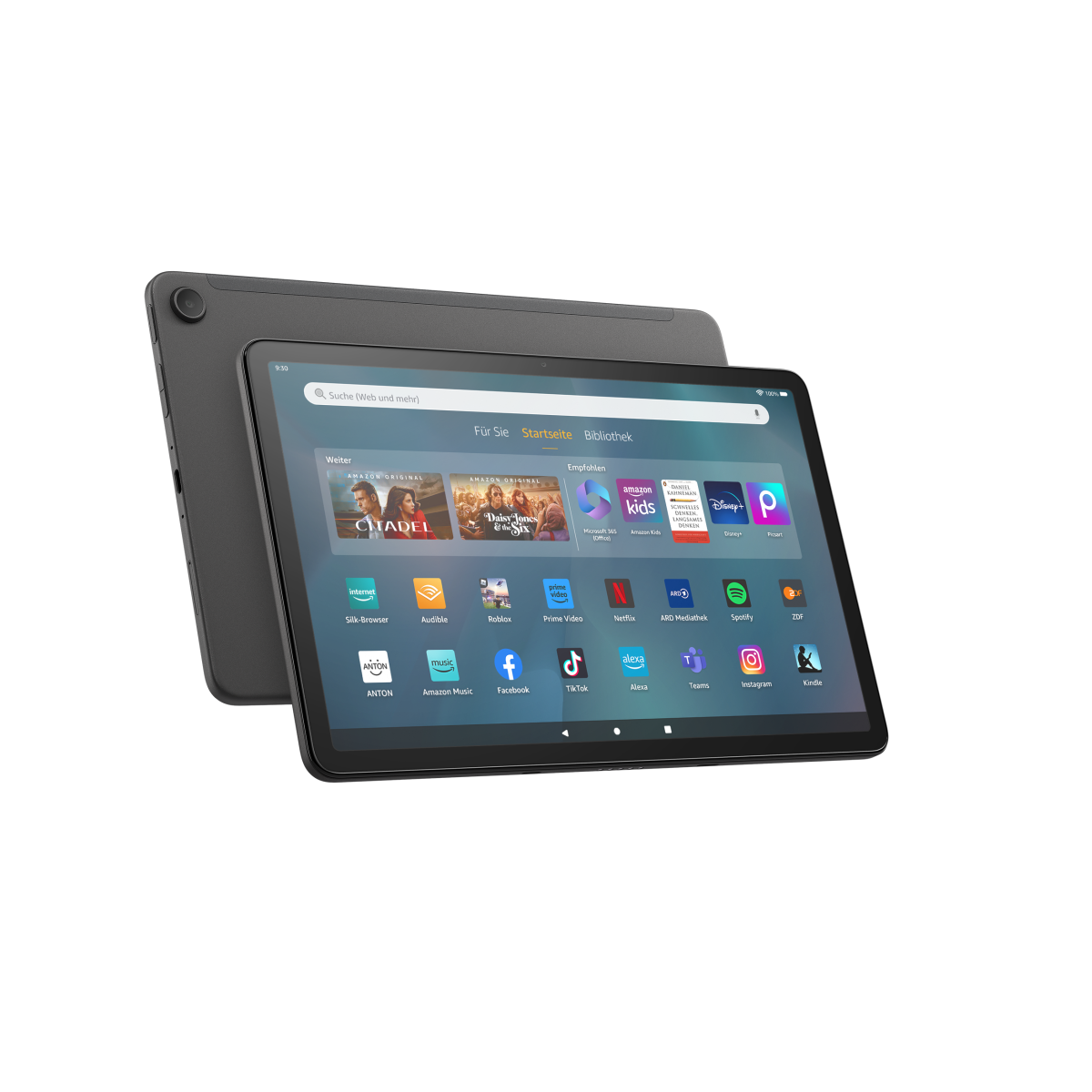 Bild von Amazon Fire Max 11 Tablet, grau B-Ware mit klarem 11-Zoll-Display, Octa-Core-Prozessor, 4 GB RAM, 14 Stunden Akkulaufzeit, 64 GB