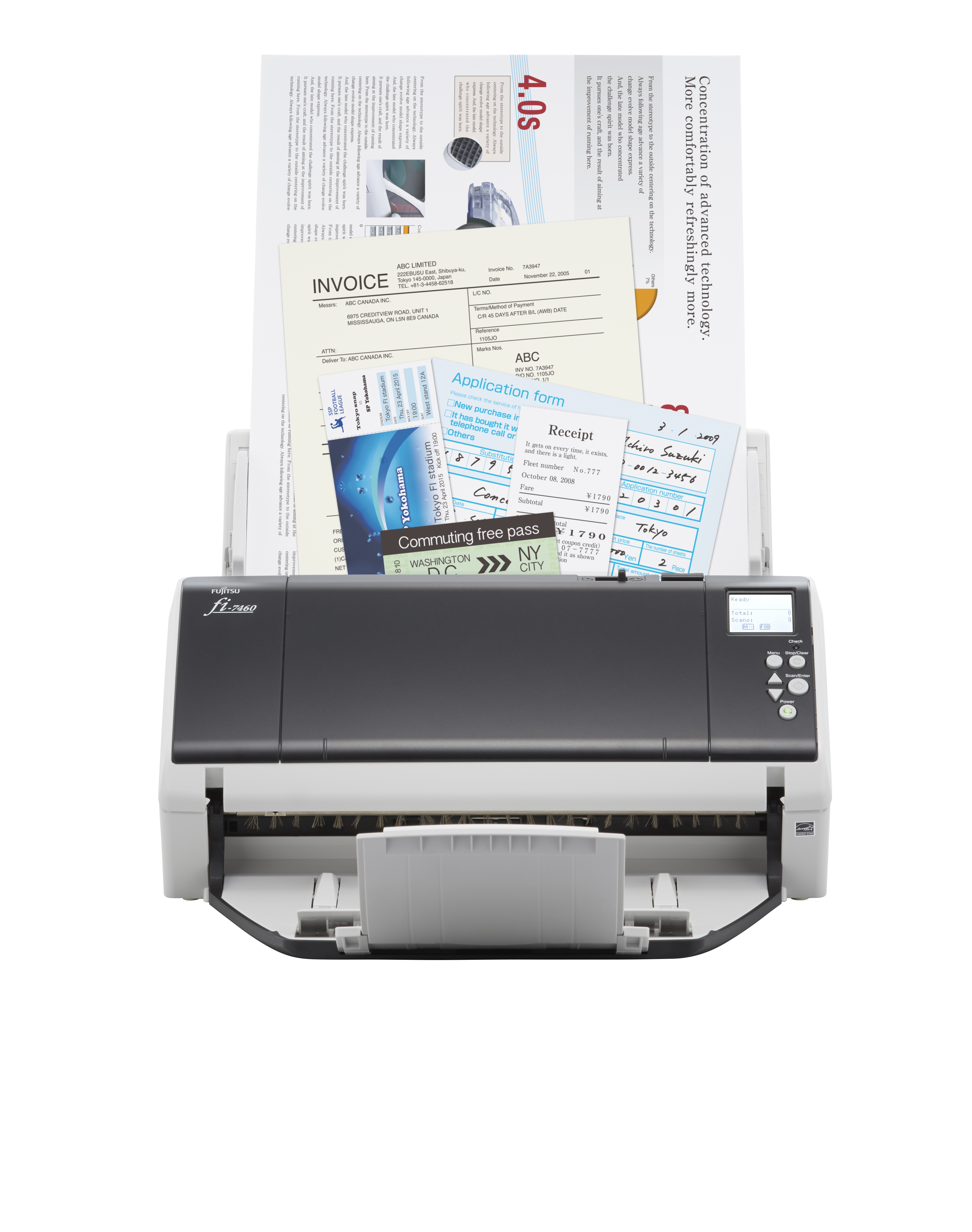 Bild von Fujitsu fi-7460 Dokumentenscanner