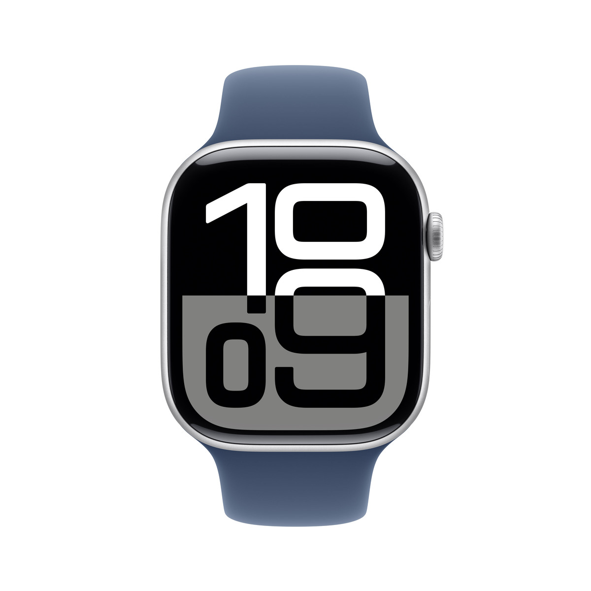 Bild von Apple Watch S10 Silber Aluminium Sport Band Denim - S/M GPS + Cellular 46mm MWY03QF/A 2024