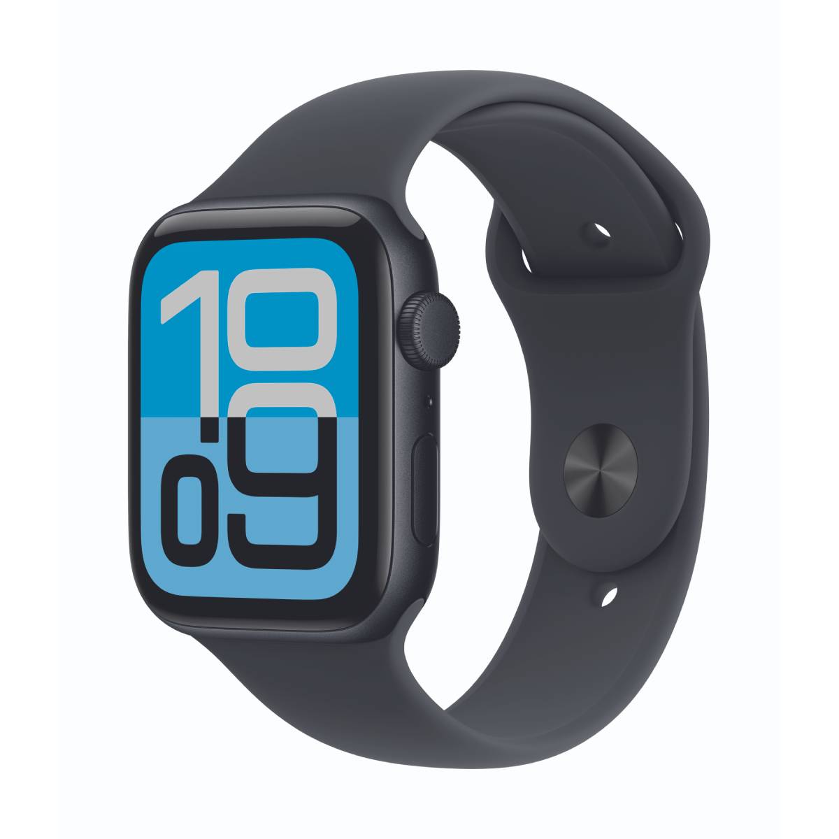 Bild von Apple Watch SE 3  44mm Mitternacht Aluminium Gehäuse mit Mitternacht Sport Band - S/M