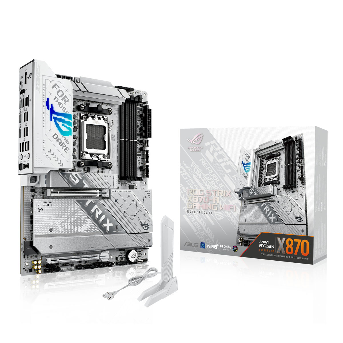 Bild von ASUS ROG STRIX X870-A GAMING WIFI Mainboard Sockel AM5