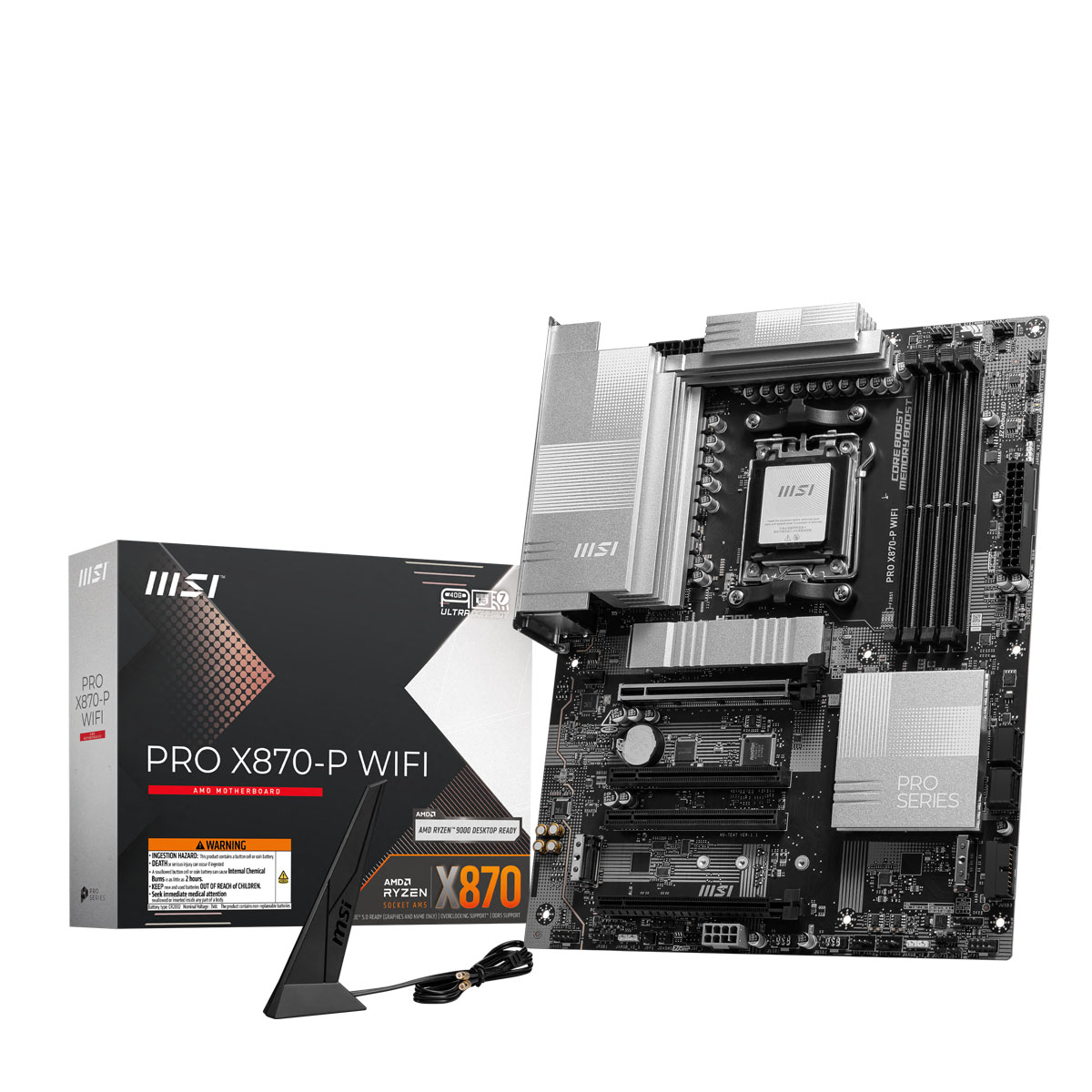 Bild von MSI PRO X870-P WIFI Mainboard Sockel AM5