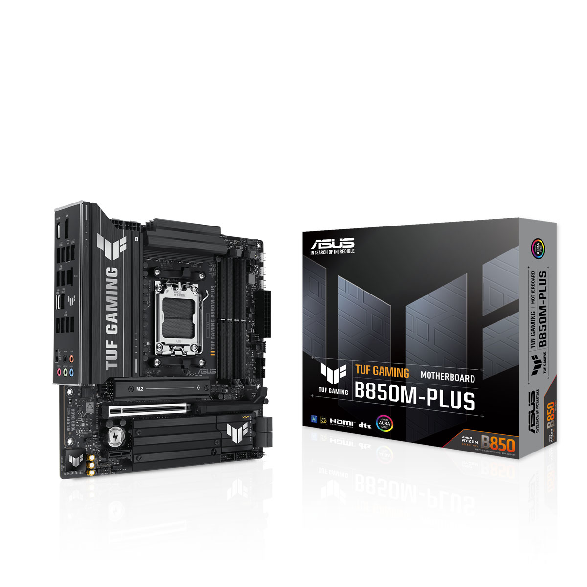 Bild von ASUS TUF GAMING B850M-PLUS Mainboard Sockel AM5