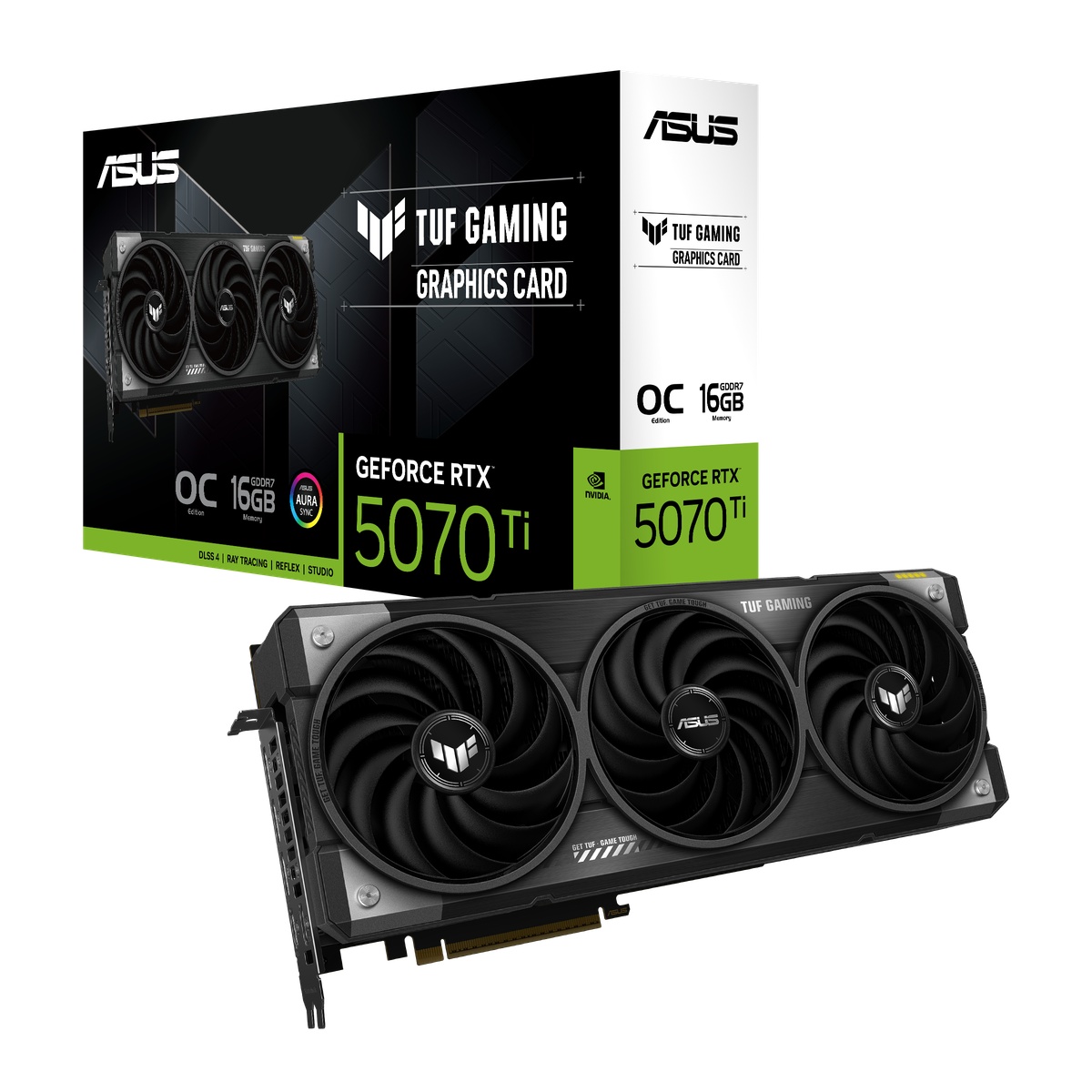 Bild von ASUS TUF Gaming GeForce RTX 5070 Ti OC - 16GB GDDR7, 2x HDMI, 3x DP