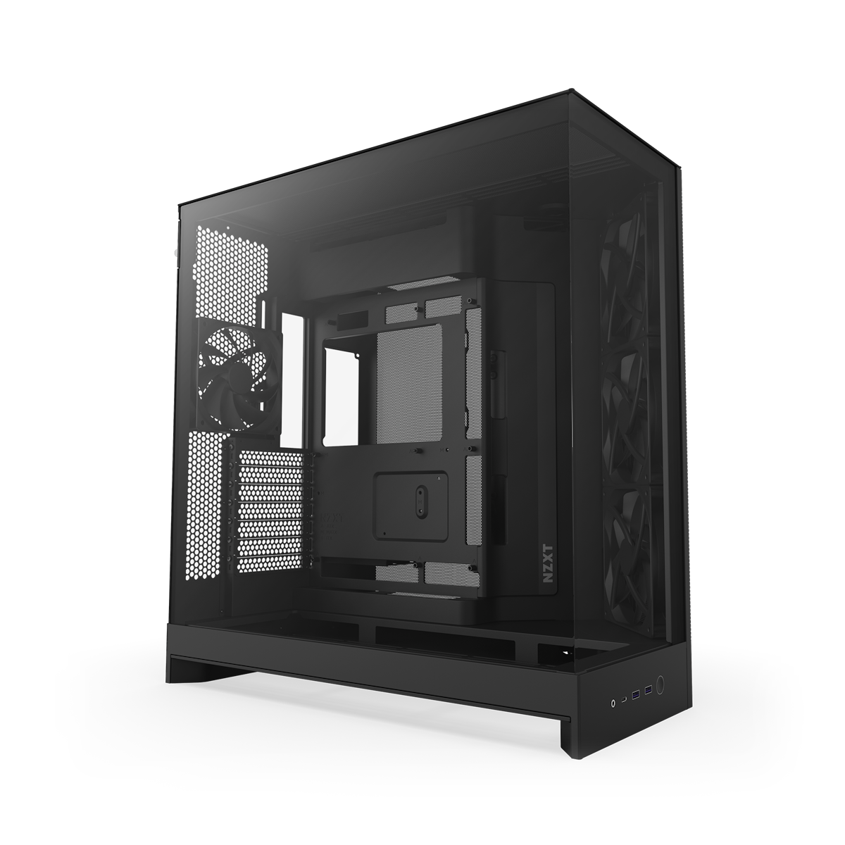 Bild von NZXT H9 FLOW (2025) schwarz | PC-Gehäuse