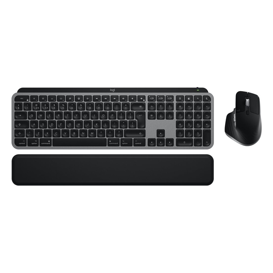Bild von Logitech MX Keys S Combo für Mac, kabellos, DE-Layout Tastatur und Maus Set, Speziell angepasste Tasten und Funktionen für macOS