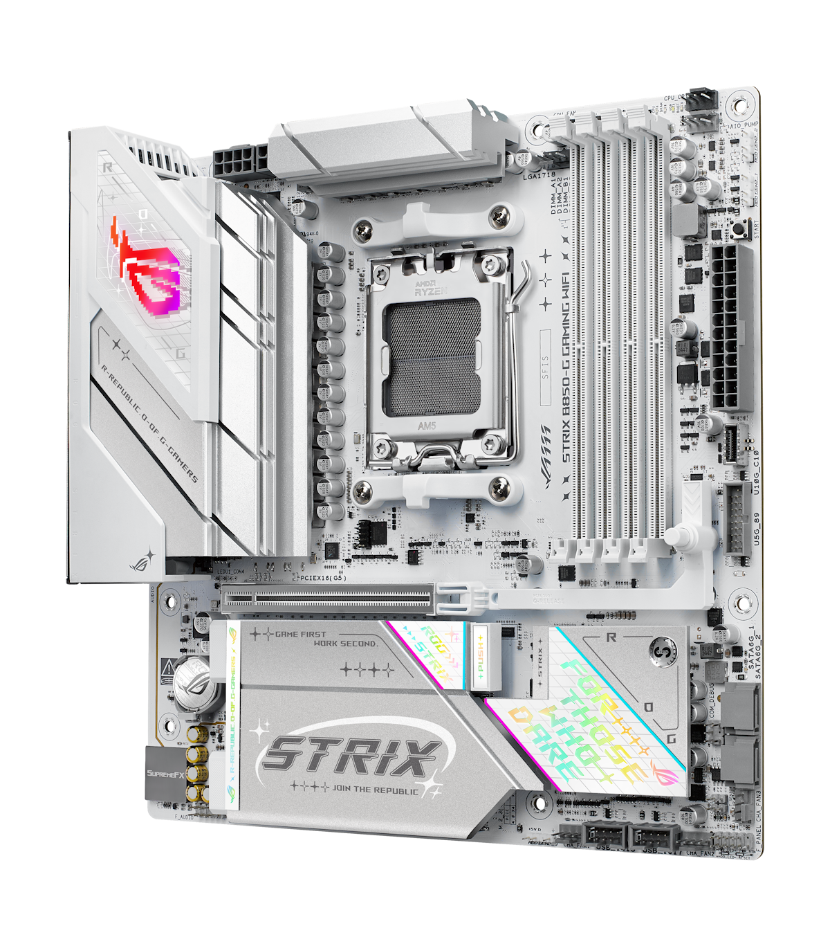Bild von ASUS ROG STRIX B850-G GAMING WIFI Mainboard Sockel AM5