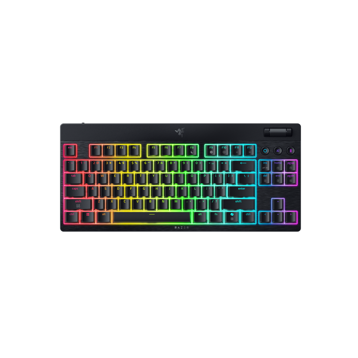 Bild von Razer Blackwidow V4 TKL Low Profile Orange Switches Kabellose, Flache mechanische Gaming-Tastatur
